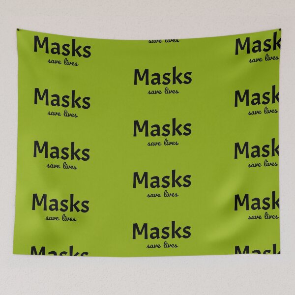 Item preview, Masks Save Lives designed and sold by TShirtDoctor.