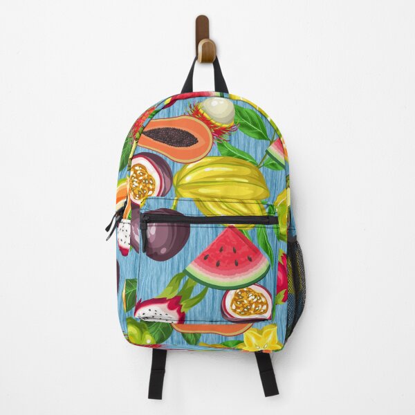 Item preview, Tropical Fruit Pattern, Exotic Colorful Fruit Slices designed and sold by silviaol.