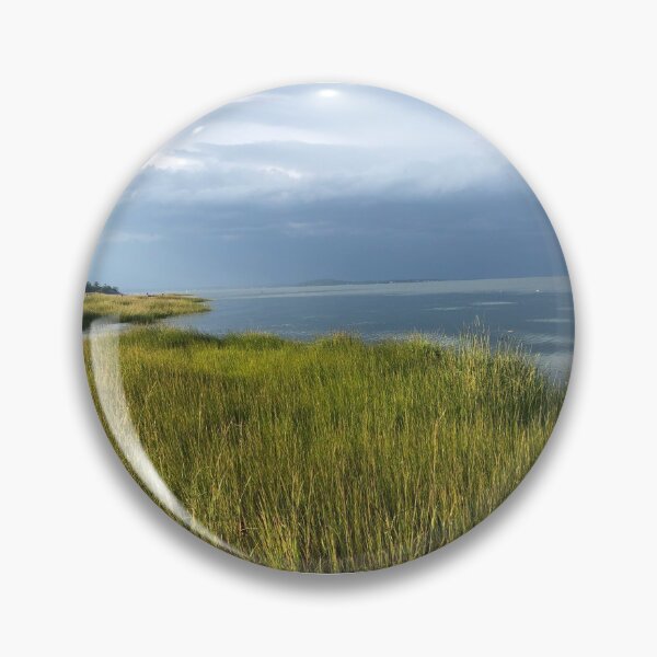Item preview, Salt marsh with storm a'comin! designed and sold by Wandas-World.