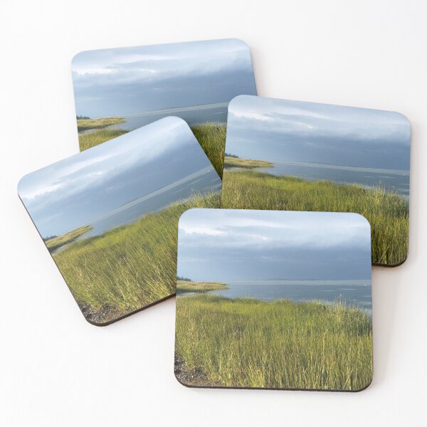 Item preview, Salt marsh with storm a'comin! designed and sold by Wandas-World.