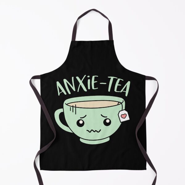 Item preview, Anxietea Cute Funny Anxiety Introvert Antisocial Tea Pun designed and sold by MintedFresh.