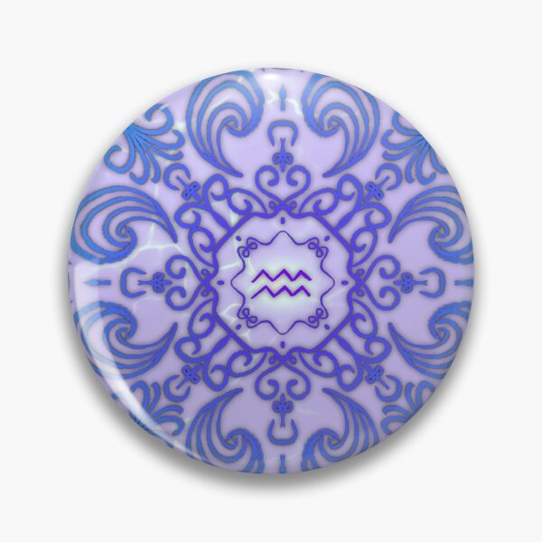 Item preview, Mandala Acquarius (Zodiac) designed and sold by JuFurla.