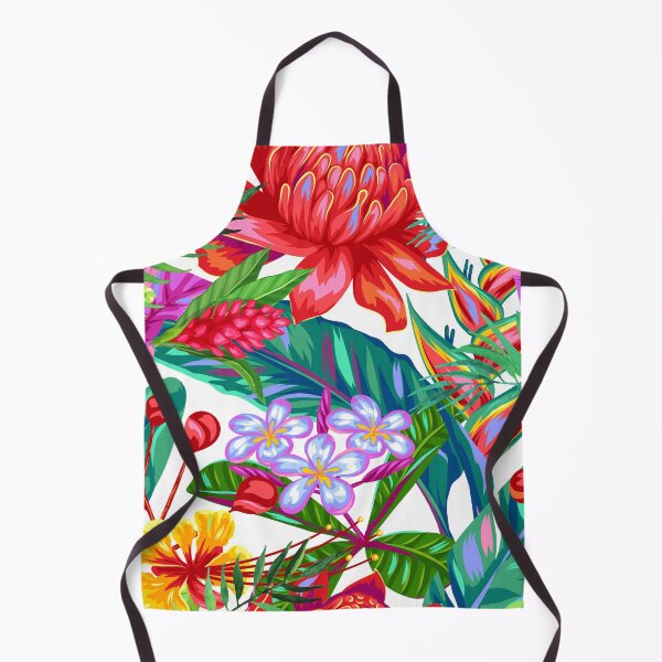 Item preview, Exotic Flowers and Leaves Flowers - Tropical Paradise designed and sold by silviaol.
