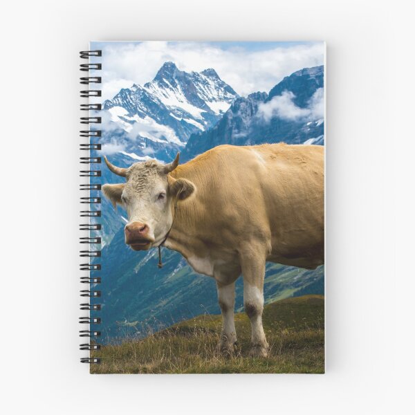 Item preview, Grindelwald Cow - Bernese Alps - Switzerland designed and sold by ultimateplaces.