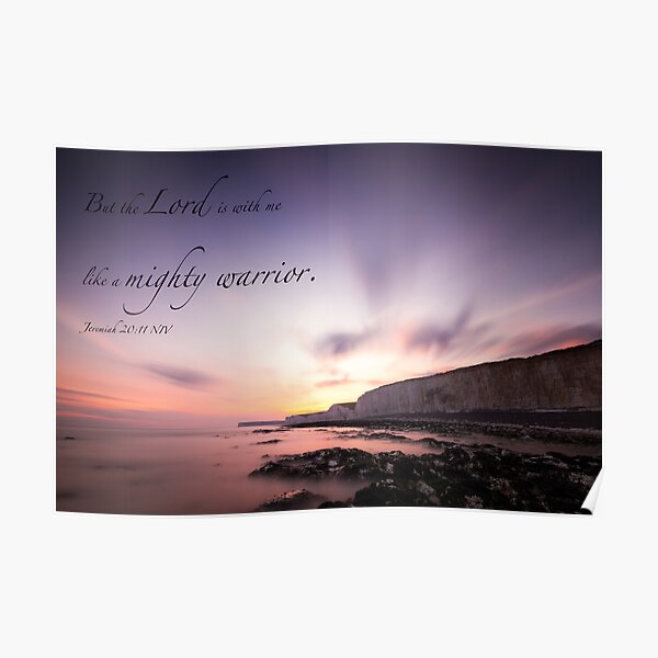 Jeremiah 20:11 Poster