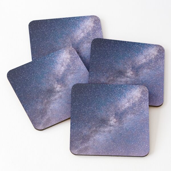 Item preview, Dreamy Cosmonautics, starry constellation, blue mist galaxy, shiny night sky, milky way, dark aesthetic space cosmos, universe designed and sold by August-E.