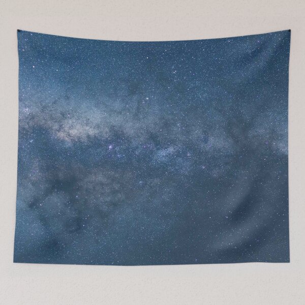 Item preview, Shades of blue cosmos, Dreamy Cosmonautics, starry constellation, blue mist galaxy, shiny night sky, milky way, dark aesthetic space cosmos, universe designed and sold by August-E.