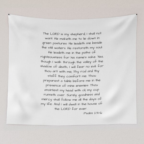 Item preview, Psalm 23 designed and sold by jxavier.