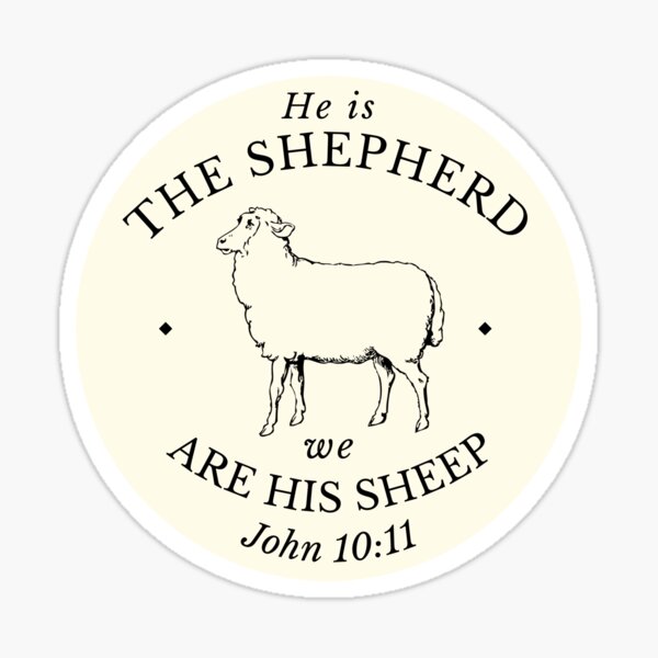 John 10:11 Sticker