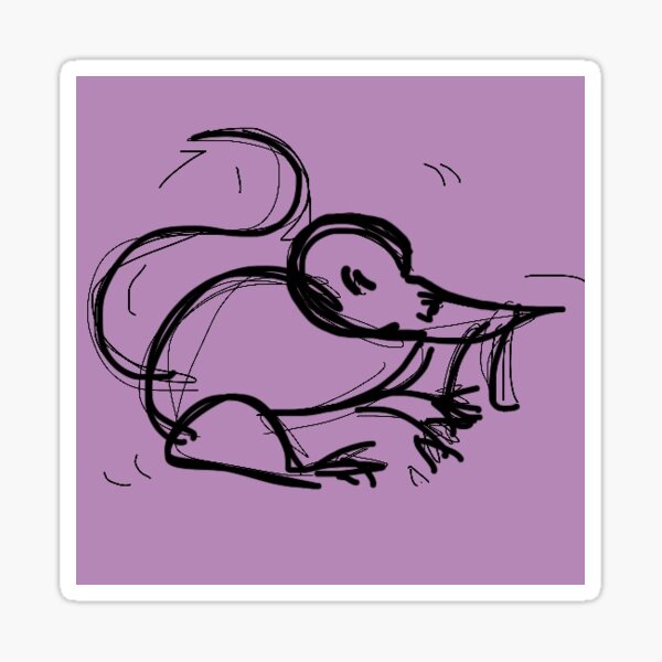 "Rat Bastard" Sticker for Sale by mankieblankie Redbubble