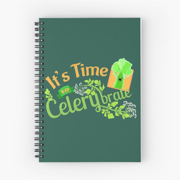 Item preview, It's Time to Celerybrate - Punny Garden designed and sold by PunnyGarden.