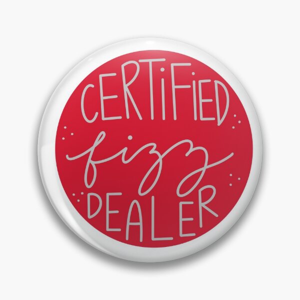 Item preview, Red Certified Fizz Dealer designed and sold by cintias.