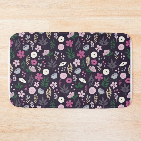 Item preview, Purple floral dseign designed and sold by HumanwreckageRB.