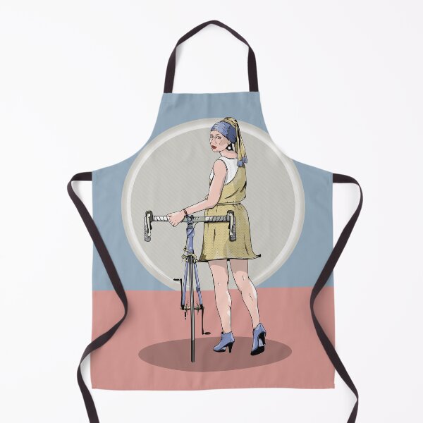 Item preview, Girl with a pearl earing New Road Bike designed and sold by piedaydesigns.