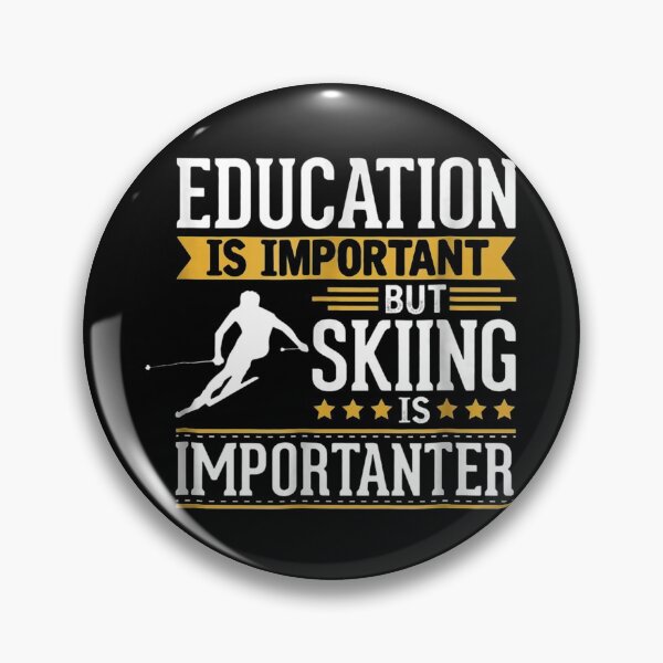Item preview, Skiing Is Importanter  designed and sold by Elias4Rosal.