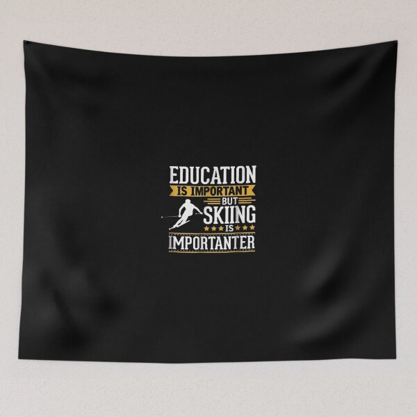Item preview, Skiing Is Importanter  designed and sold by Elias4Rosal.