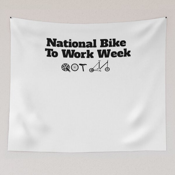 Item preview, National Bike To Work Month - Gift For Bike Lovers - Bike Lover Gifts designed and sold by Galvanized.