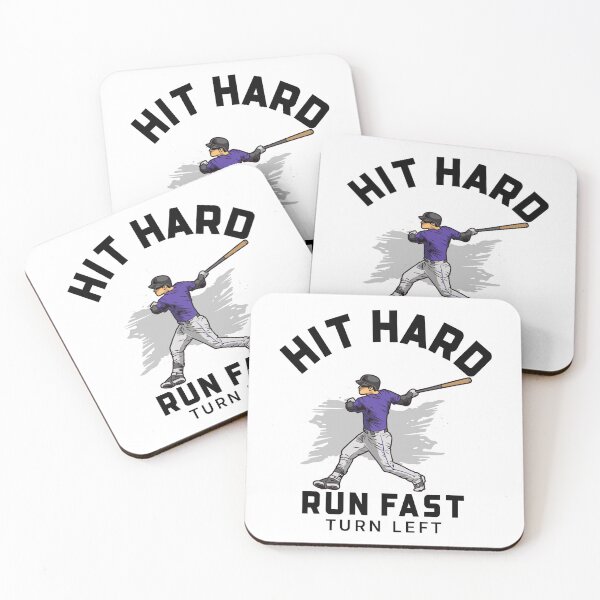 Item preview, Hit hard run fast turn left designed and sold by HumanwreckageRB.