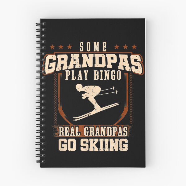 Item preview, Mens Some Grandpas Play Bingo Real Grandpas Go Skiing  designed and sold by Elias4Rosal.