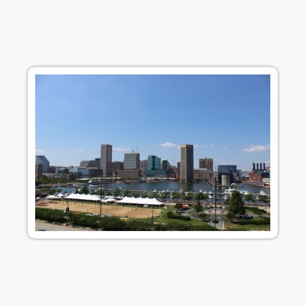 Item preview, Baltimore skyline designed and sold by Andrew Haley.