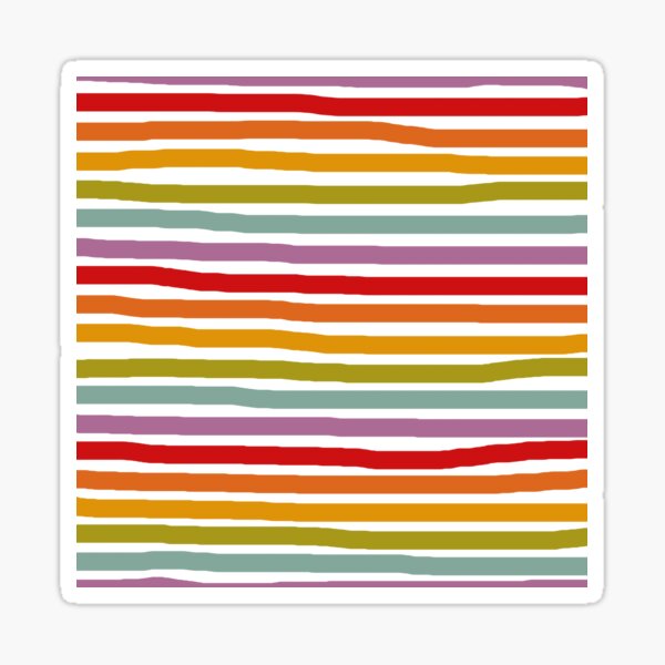 Hand drawn Rainbow Sticker