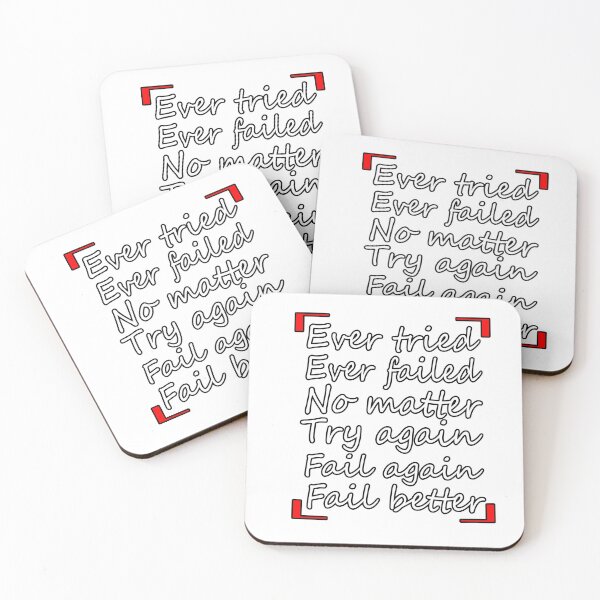 Item preview, Ever Tried Ever Failed No Matter Try Again Fail Again Fail Better designed and sold by ArtDeziGn.
