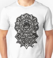Eye of God Flower Mandala Unisex T-Shirt