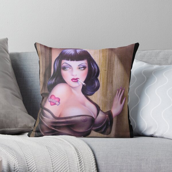 Moe  Throw Pillow