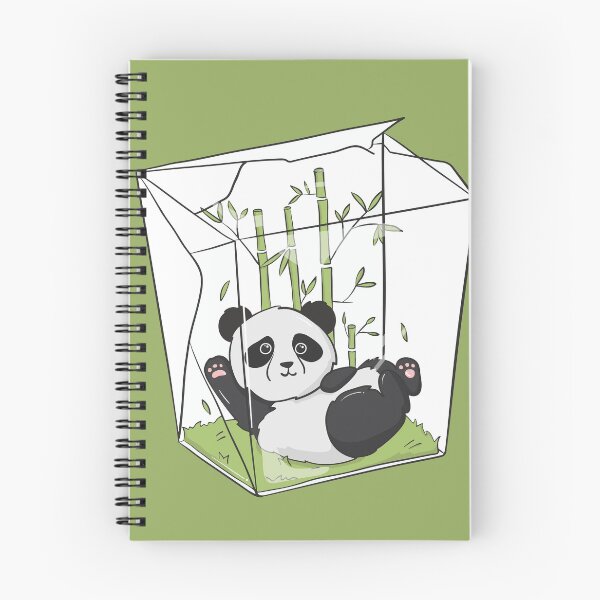 Item preview, Panda Takeout Illustration designed and sold by SLAG-Creative.