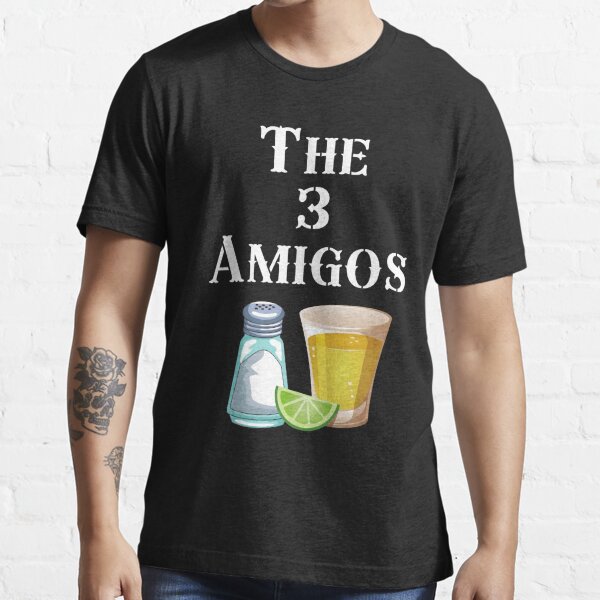 JennyandPearl Tres Amigos T-Shirt Three Amigos Unisex Tee Small