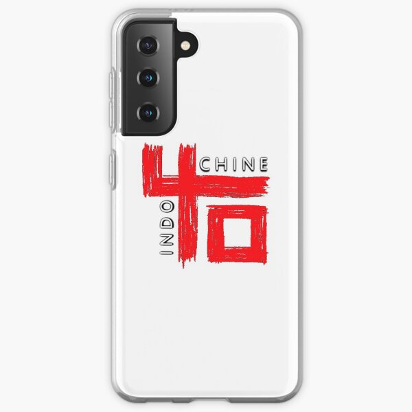 bande indochine à logo la plus vendue Coque souple Samsung Galaxy