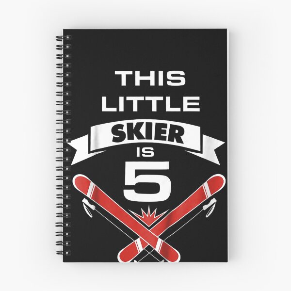 Item preview, Kids 5th Birthday Girls Ski Kids  Skiing 5 Year Old designed and sold by Elias4Rosal.