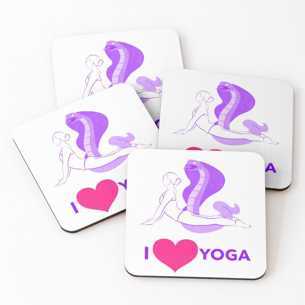 Item preview, I love Yoga Cobra designed and sold by HumanwreckageRB.