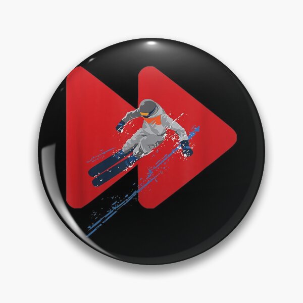 Item preview, Striking ski design for snow and fast downhill skiing fan  designed and sold by Elias4Rosal.