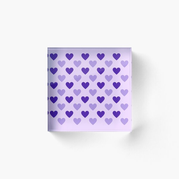 Aperçu de l'œuvre Motif de coeur violet créée et vendue par TheCalmFarm.