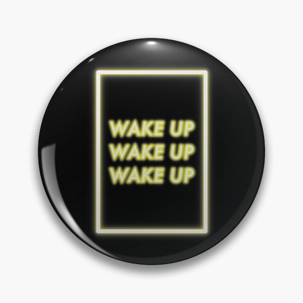 Item preview, The 1975 wake up square  designed and sold by OhMyCollective.