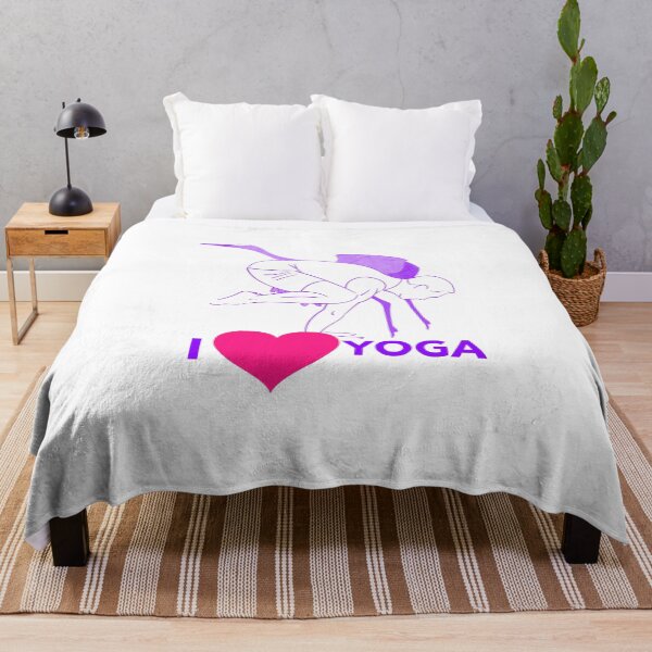 Item preview, I love Yoga Crane designed and sold by HumanwreckageRB.