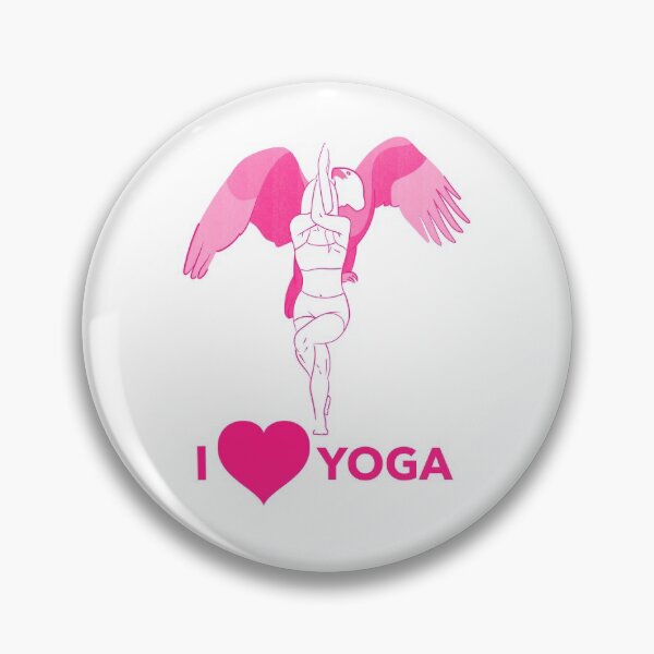 Item preview, I love Yoga Eagle designed and sold by HumanwreckageRB.