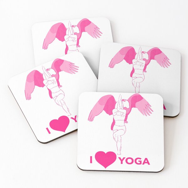 Item preview, I love Yoga Eagle designed and sold by HumanwreckageRB.