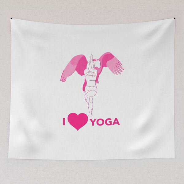 Item preview, I love Yoga Eagle designed and sold by HumanwreckageRB.
