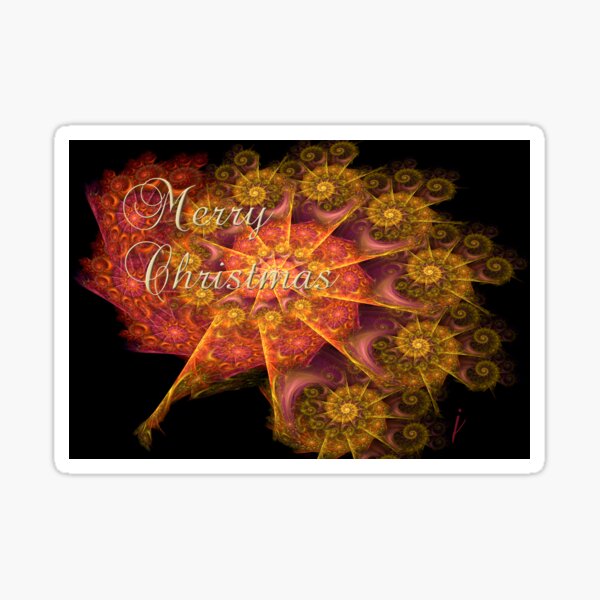 Christmas Card No. 1 Sticker