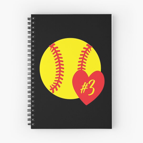 Item preview, Softball #3 Heart Player Back No Number 3 designed and sold by Shop signer.