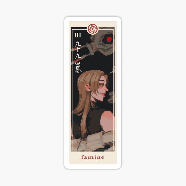 Item preview, Tsukumo Yuki (Special Grades of Apocalypse 2.0) - BOOKMARK/STICKER designed and sold by koukokei.
