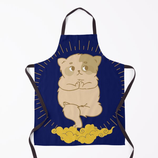 Item preview, Cute Zen Cat Meditating on Cloud 禪 designed and sold by OnigiriDoctor.