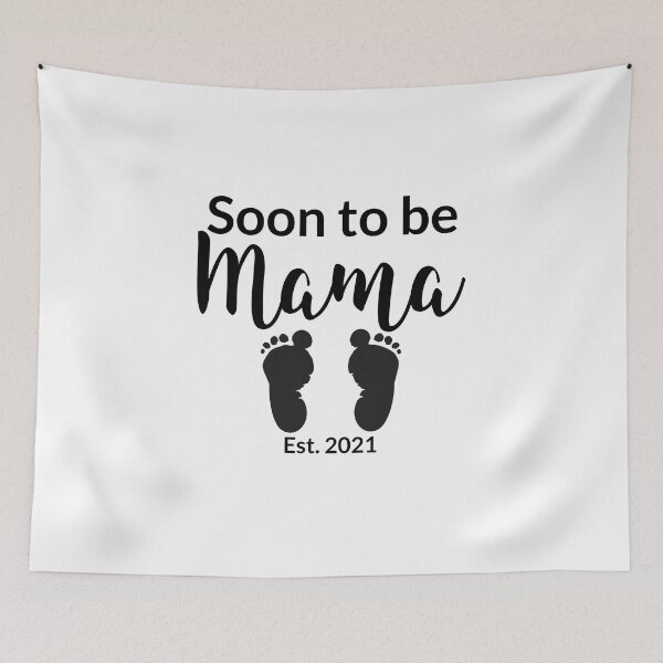 Item preview, Soon to be Mama Est. 2021 designed and sold by HolidayTees.