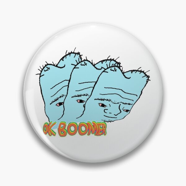 Item preview, ok boomer designed and sold by BeardyBirdman.