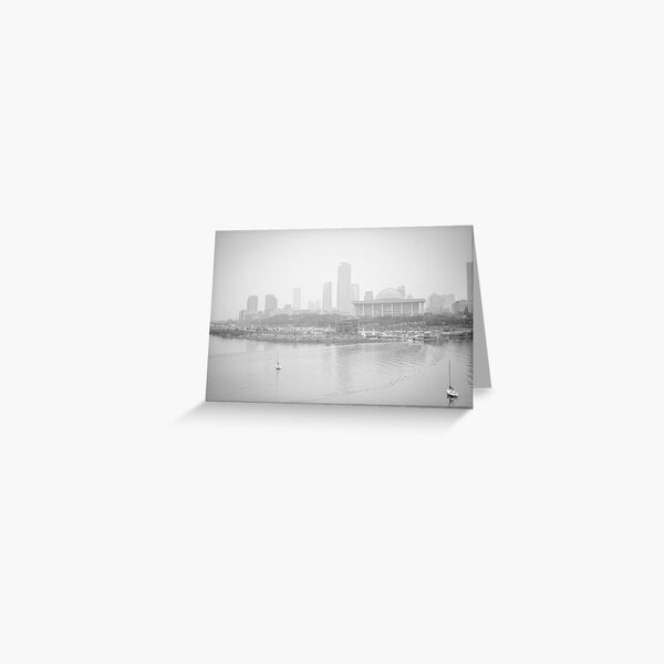 Foggy Afternoon Greeting Card