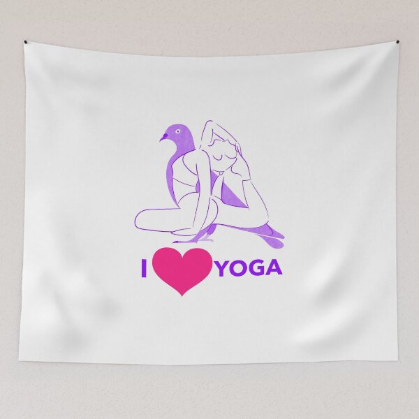 Item preview, I love Yoga Pigeon designed and sold by HumanwreckageRB.