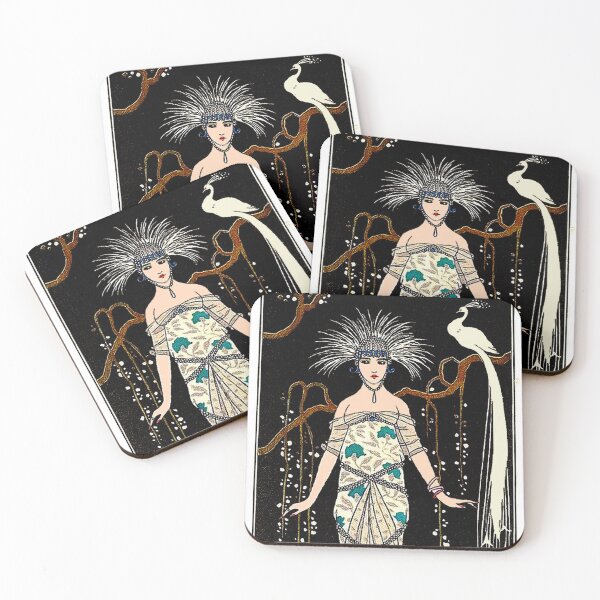 Item preview, FLAPPER COSTUMES PARISIENS : Vintage 1914 Art DecoPrint designed and sold by posterbobs.
