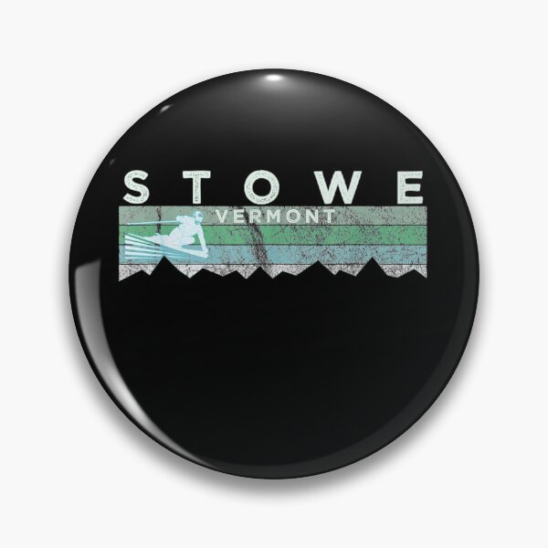 Item preview, Retro Stowe, VT Distressed Skiing  designed and sold by Elias4Rosal.